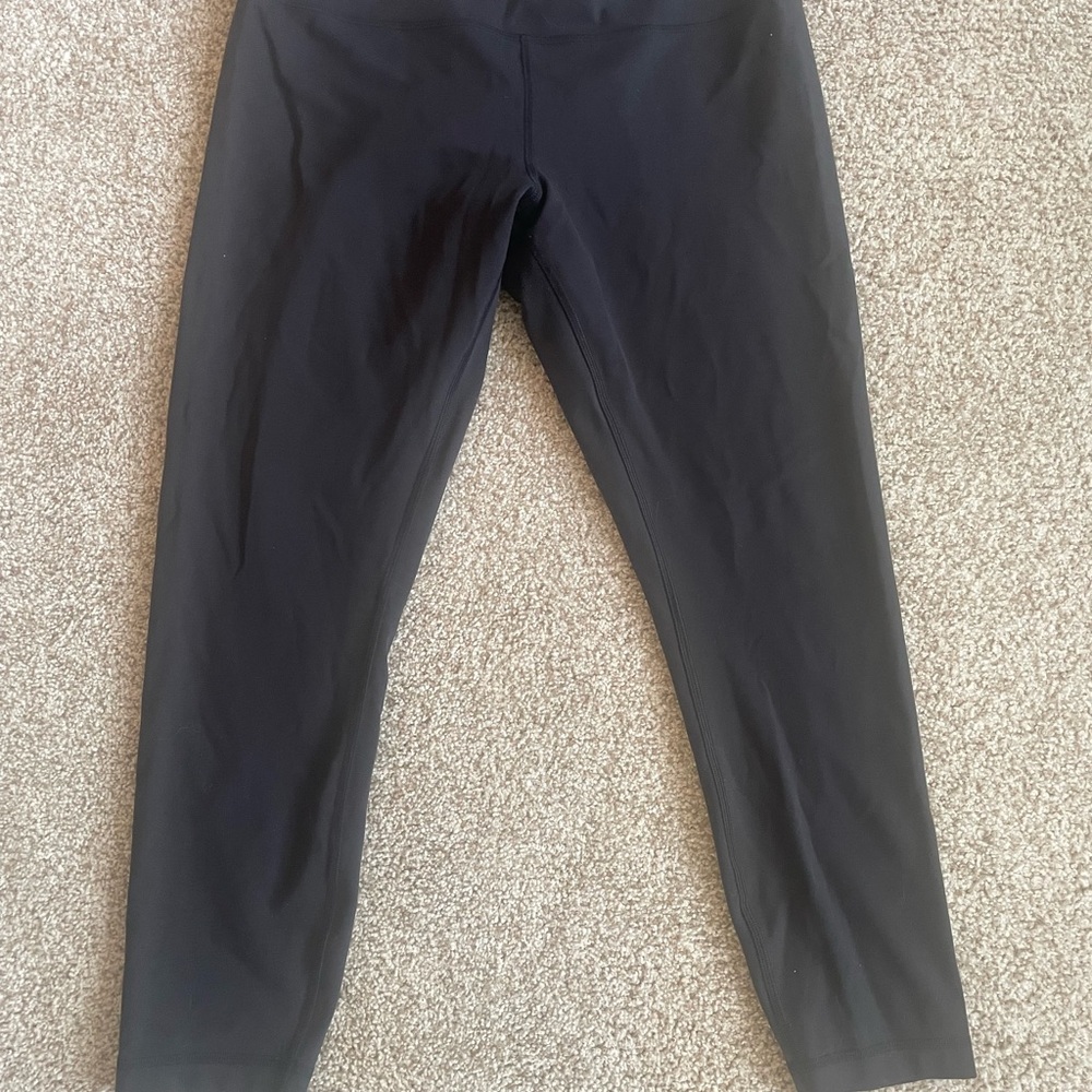 Lululemon women’s Black Leggings, 12/14 size